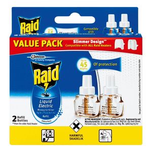Raid Liquid Electric Mosquito Killer Refills 2x33ml