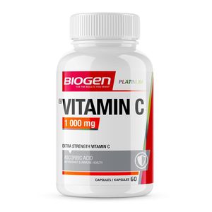 Biogen Vitamin C 1000mg 60 Capsules