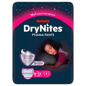 Huggies Drynites Girls 8-13 2154091 9