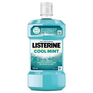 Listerine Cool Mint Daily Mouthwash For A Cleaner & Fresher Mouth 250ml