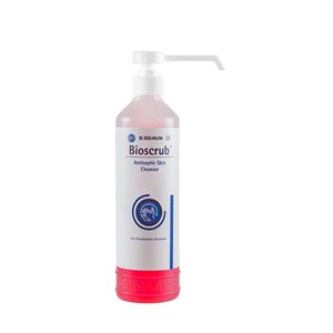 B Braun Bioscrub With Pump 500ml