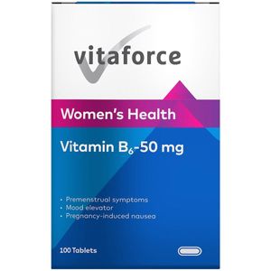 Vitaforce B6 50mg 100 Tabs