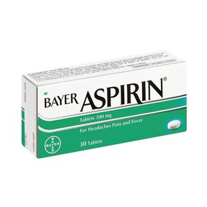 Bayer Aspirin Tabs 30's
