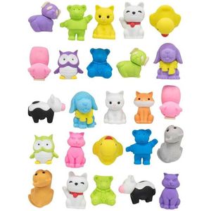 Pen + Gear Fun Erasers In Pdq Treats 25Ct Animals 1 Ea