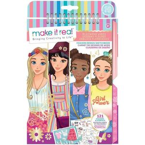 Make It Real Blooming Vibes Sketch Bk