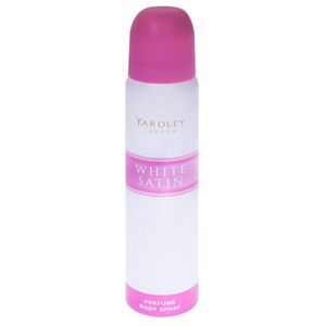 Yardley Deodorant Spray Satin, White, Size: 90ml