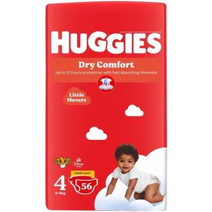 Huggies Dry Comfort Jumbo Pack Size 4 Nappies
