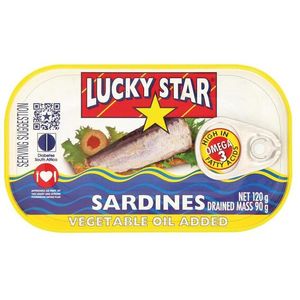 Lucky Star Sardines In Veg Oil 120G