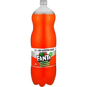 Fanta Zero 2,25 L, Orange
