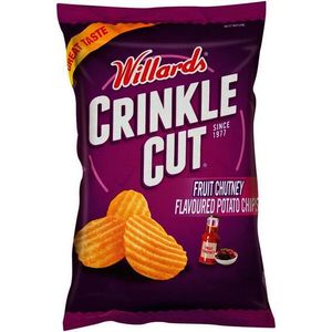 Willards Crinkle Cut Fruit Chutney 125G
