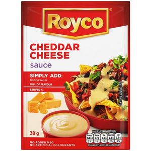 Royco Sauce Cheddar Cheese 38G
