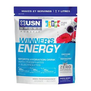 Usn Sport Ener-G Hydration Drink 500 G, Size: 500g