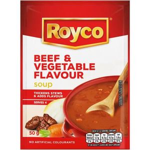 Royco Packt Soup Beef & Veg, Size: 50g