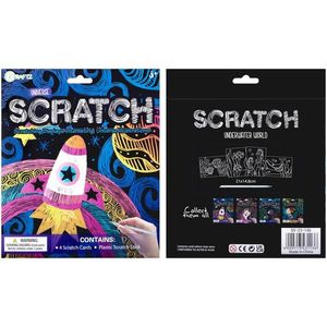 Kraftz Scratch Art Rocket