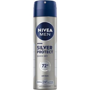 Nivea Men Deo Spray, Silver, Size: 150ml