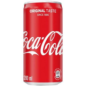 Coca Cola Soft Drink Can 200ML