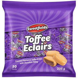 Sweetfields Toffee Eclairs Chocolate 50S 238G