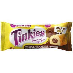 Albany Tinkies Half&half Vanilla Chocolate 45G