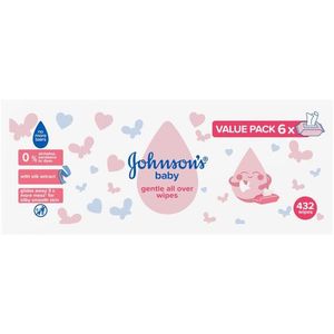 Johnson's Baby Gentle Ao Wipes 432's Protect
