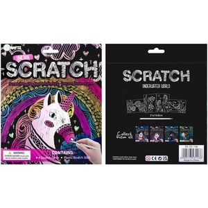 Kraftz Scratch Art Unicorn