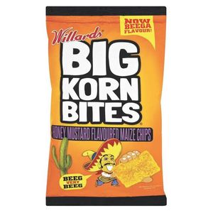 Willards Big Korn Bites Honey 120 G