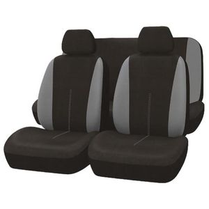 1St Gear 6 Piece Seat Cover Set Grey, White