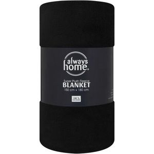 Mainstays Sup/plush Blankt, Black