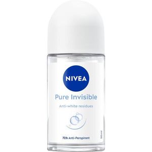 Nivea Roll-On Pure Invisible, Size: 50ml