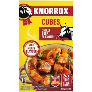 Knorrox Cubes Chilli Beef 240G