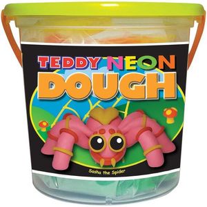 Dala Teddy Neon Dough Bucket, Size: 400g