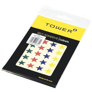 Tower Stickers Stars Assorted Colours 175 Piece