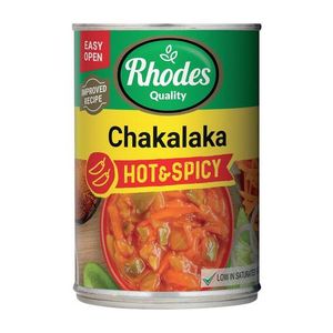 Rhodes Hot 'n Spicy Chakalaka, Size: 400g