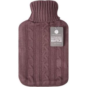 Cozy Herringbone Hot Water Bottle 2Lt Ea