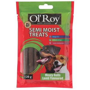 Ol'roy Meaty Rolls Lamb Flavour 120G