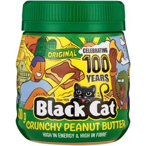 Black Cat Peanut Butter Crunchy