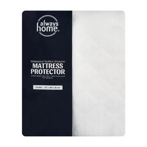 Always Home Quilted Double Mattress Protector