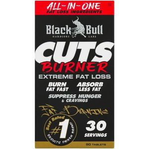 Black Bull Cuts Burner Capsules 90's