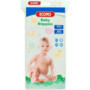 Econo Nappies 100's Size 3
