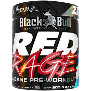 Black Bull Rage Pre W/o Sour 200G, Red