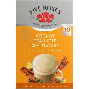 Five Roses Tea Latte Chai 10 Sticks 22G