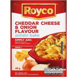 Royco Potato Bake Cheese & Onion 40G