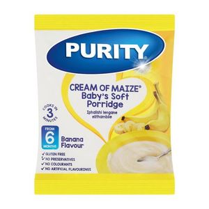 Purity Cream Of Maizeporridge Banana, Size: 400g