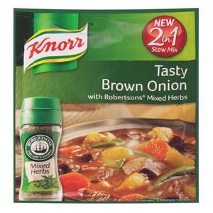 Knorr Packt Soup Onion & Herb 50G, Brown