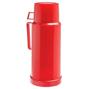Mainstays 1.0L Plastic Vacuum Flask Rd, Glass Inner