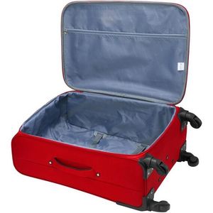 Travelwize Arctic 75cm 4-Wheel Trolley Case, Red, Durable