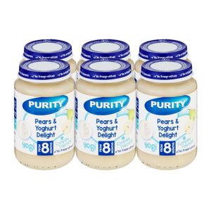 Purity 3rd Foods Pear&Yoghurt (6 x 200ML)