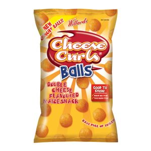 Willards Cheese Curl Balls Cheese (1 x 100g)