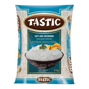 Tastic Long Grain Rice White Soft And Absorbing (1 x 2kg)
