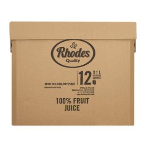 Rhodes RHODES FRUIT JUICE 100% 1LT; MANGO X 12 MANGO (1LT X 12)
