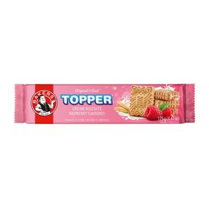 Bakers Topper Biscuits Raspberry (12 x 125g)